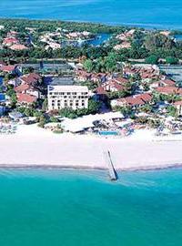 Курорт Colony Beach & Tennis Resort на пляже Longboat Key, Флорида