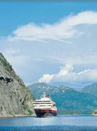 Круизный лайнер Hurtigruten (Хуртигрутен)