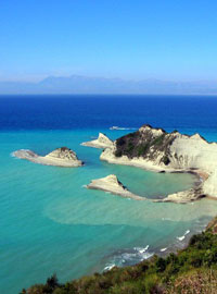 Остров Керкира (Corfu), в Греции (Greece)