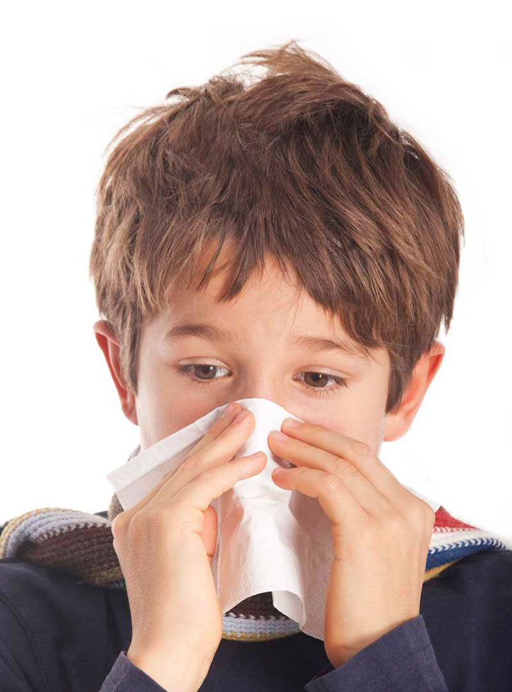 Ребенок страдает аллергией